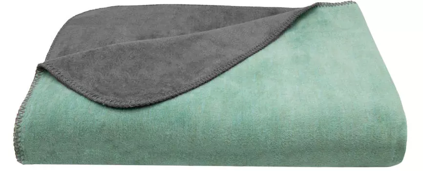Мягкое одеяло Zollner, светло-зеленый