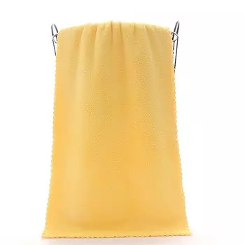 Мягкое полотенце для лица Matoen 13,8 x 29,5 дюйма, желтый