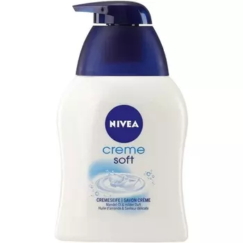 Мягкое жидкое мыло Nivea Creme с миндальным маслом 1500мл