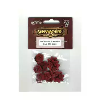 Мясник из Хардова,, Warmachine - Warcaster Token Sets - Khador (Gale Force Nine)