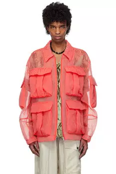 Мятка куртка Dries Van Noten, красный