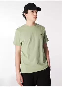 Мятная мужская базовая футболка с круглым вырезом с принтом J4SM-TST7245 Jeep, мятный