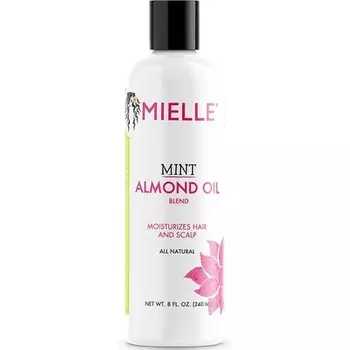 Мятно-миндальное масло для волос, 8 унций, Mielle Organics