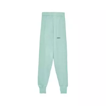 Мятно-зеленые шерстяные спортивные брюки HINNOMINATE