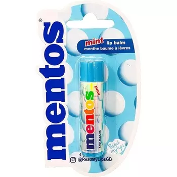 Мятный бальзам для губ Blue Read My Lips Mentos