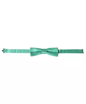 Мятный шелковый мужской галстук бабочка с регулируемым воротником Dolce & Gabbana, зеленый