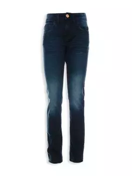 Мятые джинсы для мальчика Cultura, темно-синий