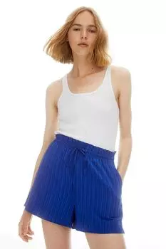 Мятые шорты без застежки H&M