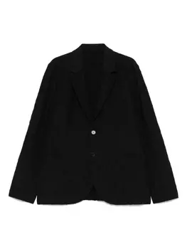 Мятый блейзер Harris Wharf London, черный