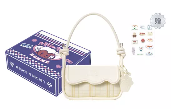 Mr.Ace Homme Женская сумка через плечо, Молочные конфеты белые (включая фирменную подарочную коробку)
