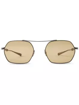 MR. LEIGHT солнцезащитные очки Ryder S в геометричной оправе, серебряный