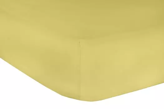 Mr.Sandman Эластан Классический Топпер Приталенный Лист Золото 80-90х200-210см 220г/м