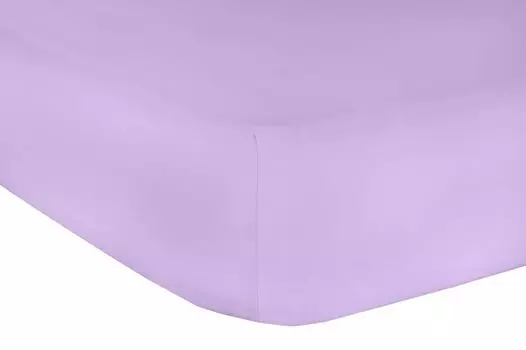 Mr.Sandman Простыня на резинке с эластаном Classic сиреневый 140х200-210см 220г/м