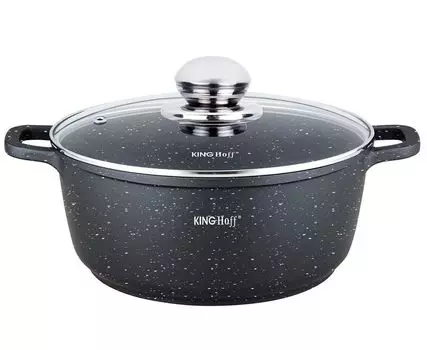 Мраморная кастрюля Kinghoff 28см 6,5л 27960