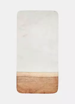 Мраморная разделочная доска Croff, белый