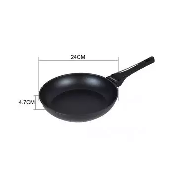 Мраморная сковорода Klausberg 24 см 48797, черный