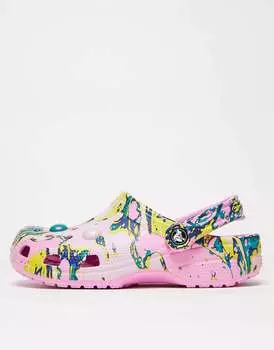 Мраморные сабо Crocs ASOS Exclusive Classic