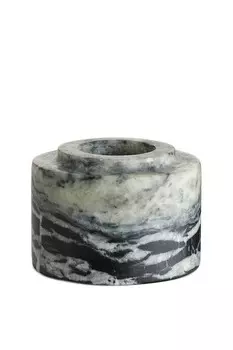 Мраморный подсвечник Arket, зеленый