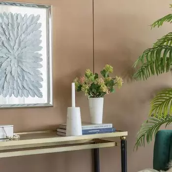 Мраморный подсвечник, ваза для цветов