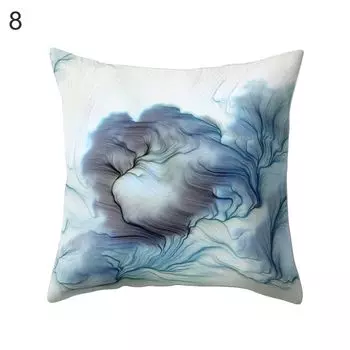 Мраморный узор Мягкий удобный чехол для подушки Чехол для дивана-кровати Домашний декор 8 # Stuttg