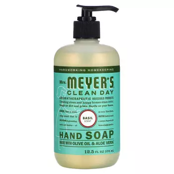Mrs. Meyers Clean Day, Мыло для рук, с запахом герани, 370 мл (12,5 жидк. унции)