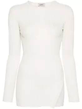 MRZ джемпер в рубчик, белый