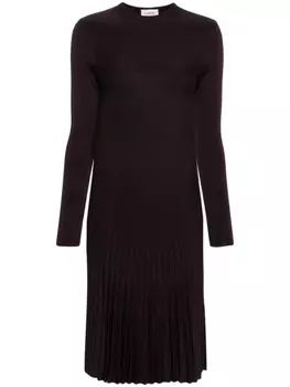 MRZ платье миди из вирджинской шерсти, фиолетовый