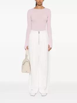 MRZ свитер в рубчик, розовый