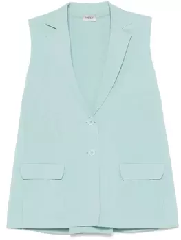 MRZ жилет со складками, зеленый