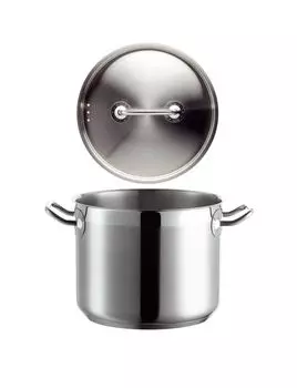 Mser 926098 Professional I кастрюля для овощей с крышкой, 20см, нержавеющая сталь 18/10, серебро (1 шт.)