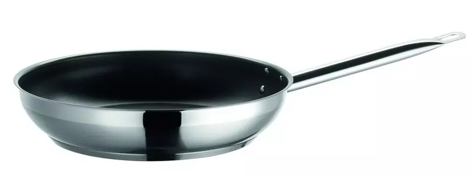 Mser 926112 Сковорода Professional I, 28см, нержавеющая сталь 18/10, серебристый