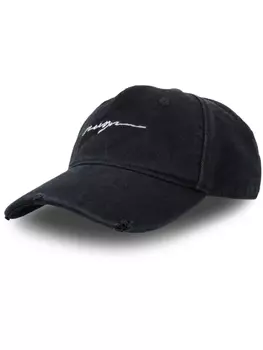 MSGM бейсболка с вышитым логотипом, черный