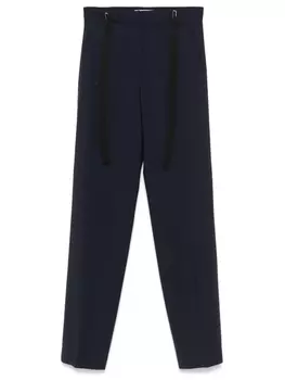 MSGM брюки строгого кроя, синий
