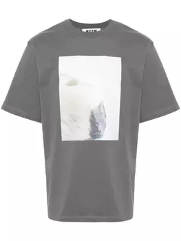MSGM футболка x Duccio Maria Gambi, серый
