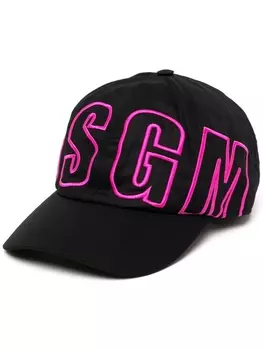 MSGM кепка с вышитым логотипом, черный