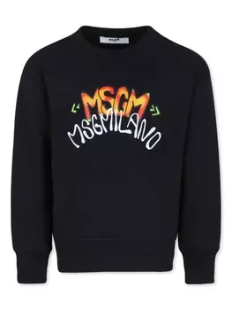 MSGM Kids mSGM Kids F4MSJBSW200110 Неро 100% котон, черный