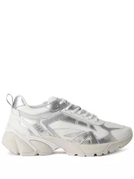 MSGM кроссовки с тисненым логотипом, белый