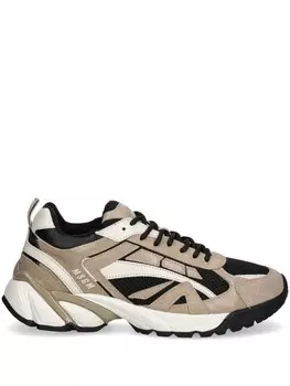 MSGM кроссовки со вставками, серый