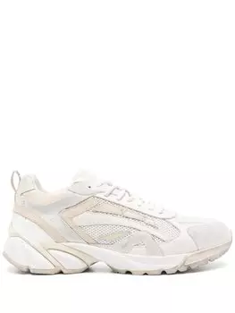 MSGM кроссовки Vulcano с эффектом потертости, белый