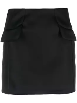 MSGM многослойные шорты, черный