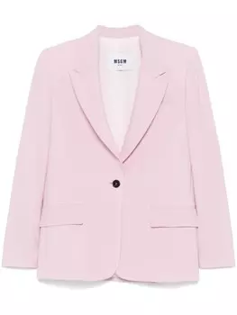 MSGM однобортный пиджак