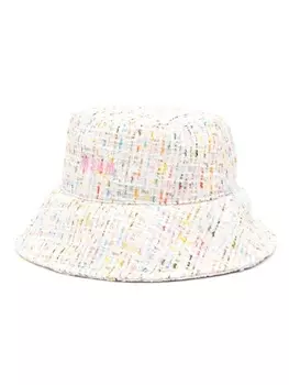 MSGM панама из ткани букле, белый