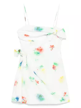 MSGM платье мини, белый