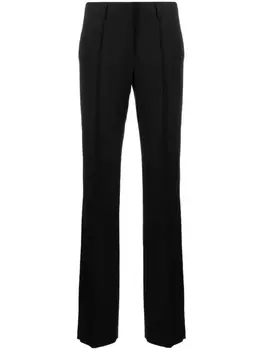 MSGM прямые брюки строгого кроя, черный