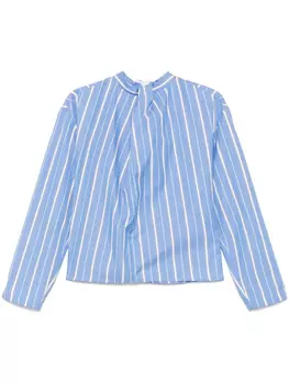 MSGM рубашка в полоску, синий