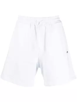 MSGM шорты с логотипом, белый
