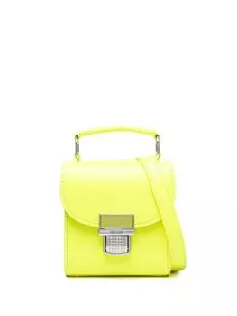 MSGM сумка через плечо из искусственной кожи, желтый