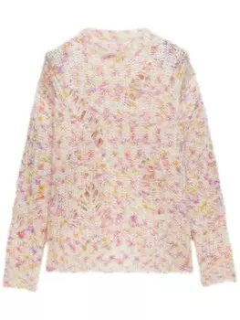 MSGM свитер с длинными рукавами, розовый