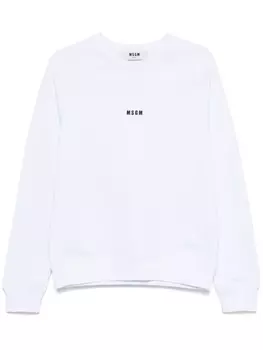 MSGM толстовка с логотипом, белый