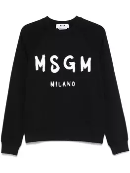 MSGM толстовка с логотипом, черный